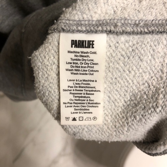 Aritzia Parklife Cropped Reflective Hoodie - Picture 5 of 6
